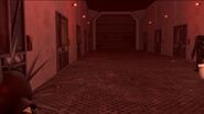 POV-Plungerman looking and walking at the Hallway.