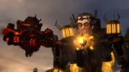 The Juggernaut asking G-Toilet if he would do what's necessary for him when time comes.
