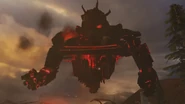 The Juggernaut telling G-Toilet to accept defeat with an honor.