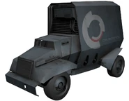 The model used for the Upgraded Armored Camera Van.