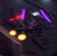 Ditto, but attacking the Interceptor Astro Toilet.