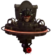 Red visor