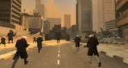 55-H.C.Death.gif (2.1 MB) Two Helicopter Launcher Skibidi Toilets firing at the parasite disabler laser tank, before being shot by a couple of Paralyzer laser tanks, causing them to collapse and explode.