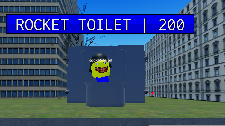 Rocket Toilet | Skibidi Toilet Siege Defense Wiki | Fandom