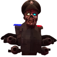 Speargun Police Zombie Toilet †