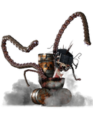 Skull Dismantler Zombie Toilet