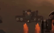 Летит (GIF)