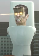 G-Туалет стреляет лазерами из глаз