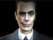 G-Man в облике человека