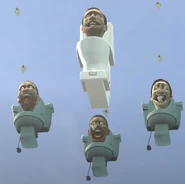 Все три вида летающих Скибидстов