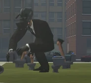 Стычка с Большим КамераМеном в эпизоде 18