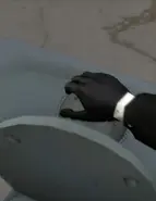 POV-Камерамен снимает крышку у другого Реактивного Скибиди Туалета в Skibidi toilet 54.