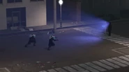 А после ТВ Мен излучает на них фиолетовый свет.