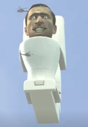 Вертолёты рядом с Гигантским Астро Туалетом