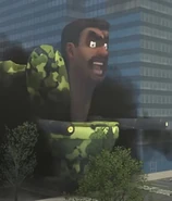 Скибиди-террорист с лазерами.