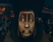 Скибиди Туалет с защитой на лице