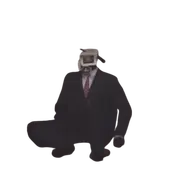 Камерамен с розовым галстуком