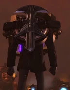 Конда-меч находящийся за спиной Большого ТВ Мена 3.0.