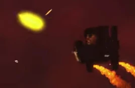 Атакует из бластеров