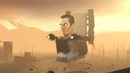 Жёлтые лазеры из глаз