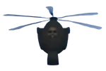 Helicóptero Gris Skibidi Toilet