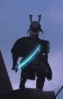 Hombre Camara Samurai Unidad de combate