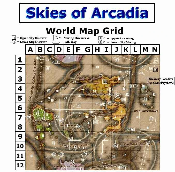 Discoveries | Skies of Arcadia Wiki | Fandom