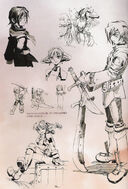 Concept art of Vyse.