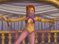 Belleza, disguised as Bellena, in Eternal Arcadia. Note the difference in her outfit compared to later versions of the game.