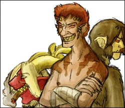 Mikhail, Azreal, and Damien