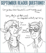 Ike's mother and step father