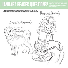 Jinmenken and Haetae- Skin Deep Reader Questions