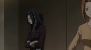 Kanae smirking in the corner