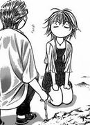 Kyoko looks at corn sheepisly.png