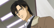 Ren tsuruga looks down ey