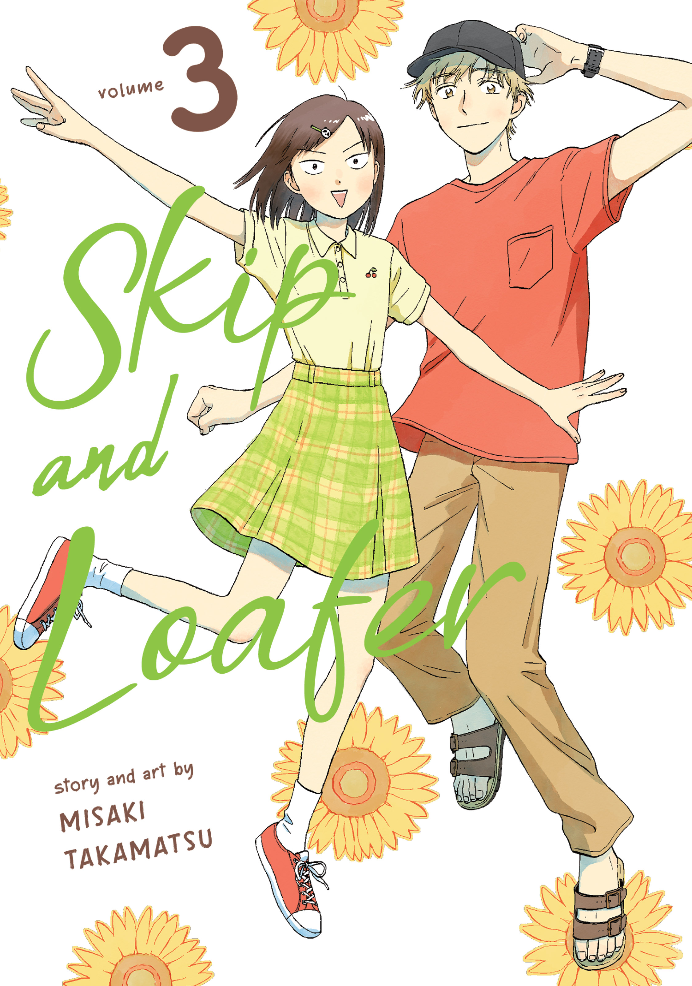 Crack the first volume of Skip and Loafer, Misaki Takamatsu's