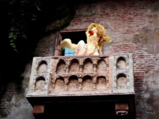 juliet and romeo balcony scene