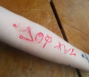 Symbols.jpg (307 KB) Silas Nadir carved symbols from six ancient languages onto the arm of a murdered Sanctuary Operative