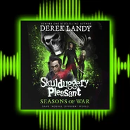 A promotional image for the Seasons of War audiobook.