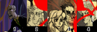 Lorenzo and other various Mafia members as seen in Filia's flashback (1 is Lorenzo, 2 is Vitale and 3 are Filia's parents)