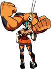 Cerebella's taunt: Medici Muscle.