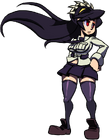 One of Filia's three win poses (activates randomly, or hold LP to choose it)