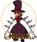 Art used in Peacock's character bio