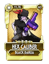 Black Dahlia's Hex Caliber palette.