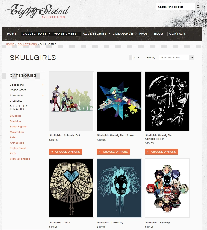グッズ | Skullgirls Wiki | Fandom 