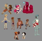 Boardwalk NPCs 3 SG2E.jpg (235 KB) Art by Leigha Johnson and Alexis Avalos