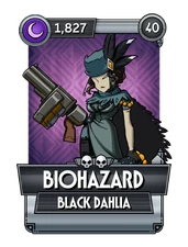 Black Dahlia's Biohazard palette.