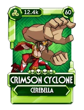 Cerebella's Crimson Cyclone palette.
