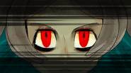 The mark of the Skullgirl in Marie's eyes