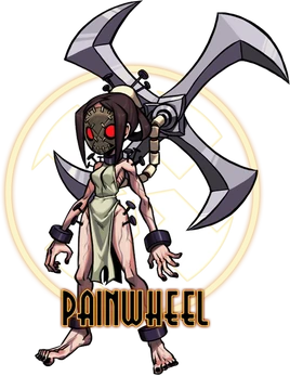 Painwheel Portrait